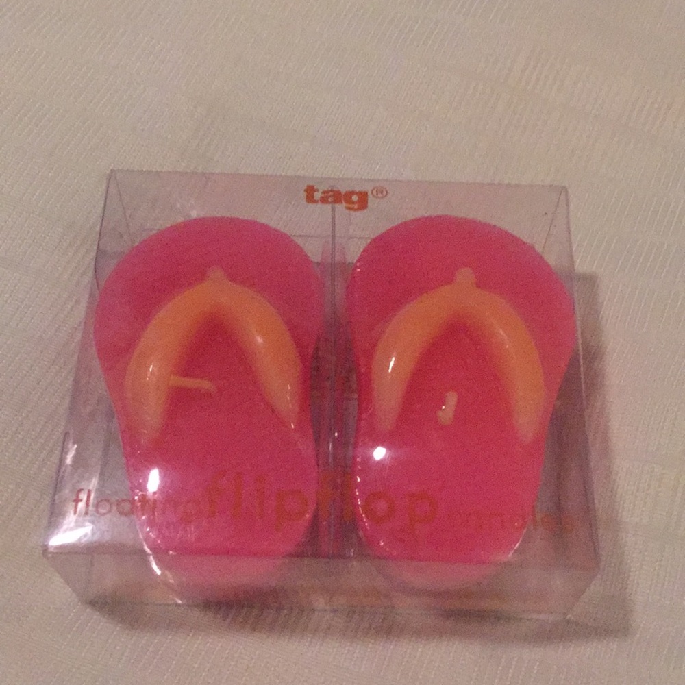 Tag Flip Flop Candles NIB